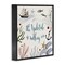 Stupell Industries Nautical Yuletide Christmas Phrase Framed Giclee Art
